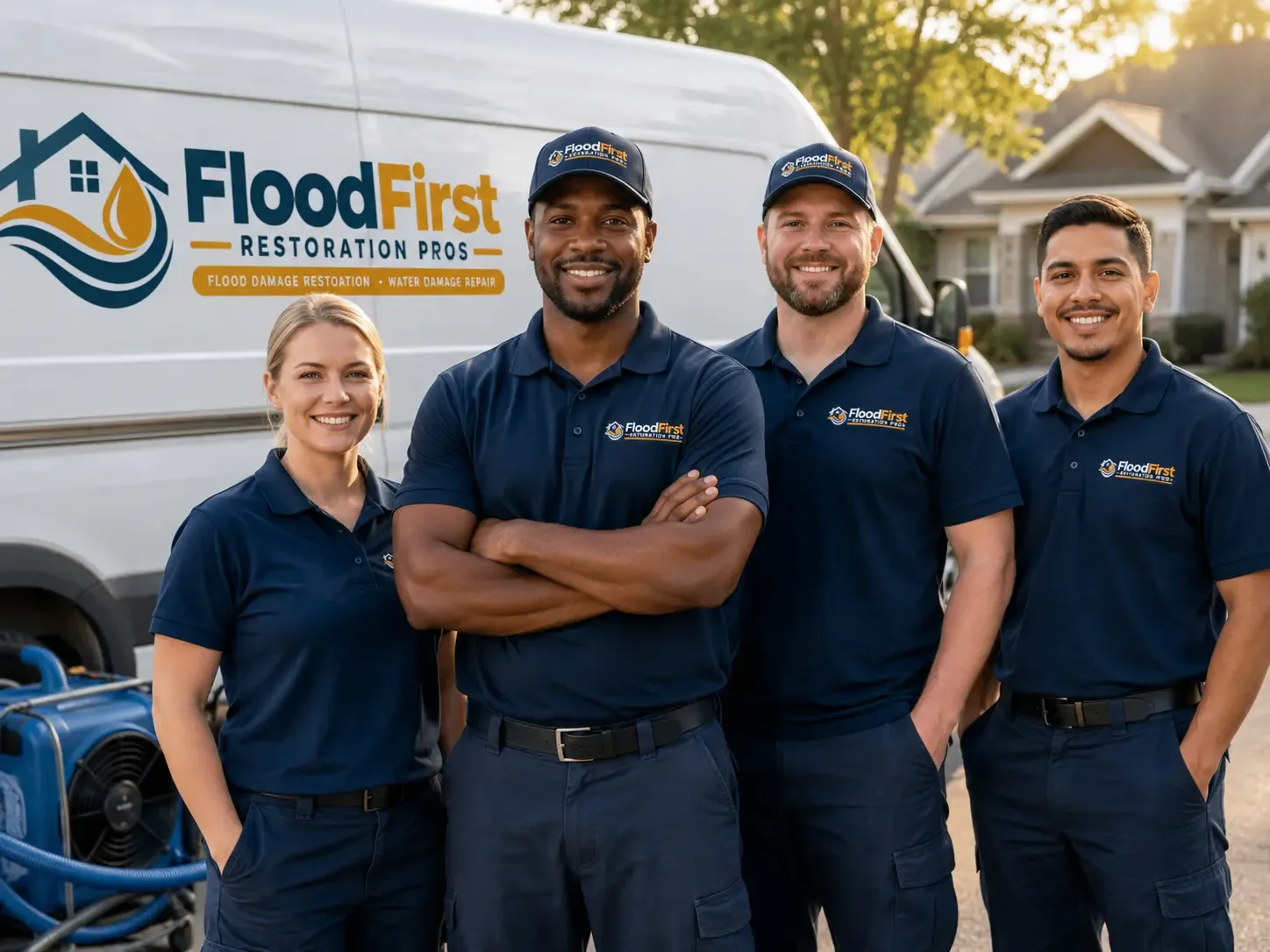 Flood Damage Restoration company in Bergland, MI